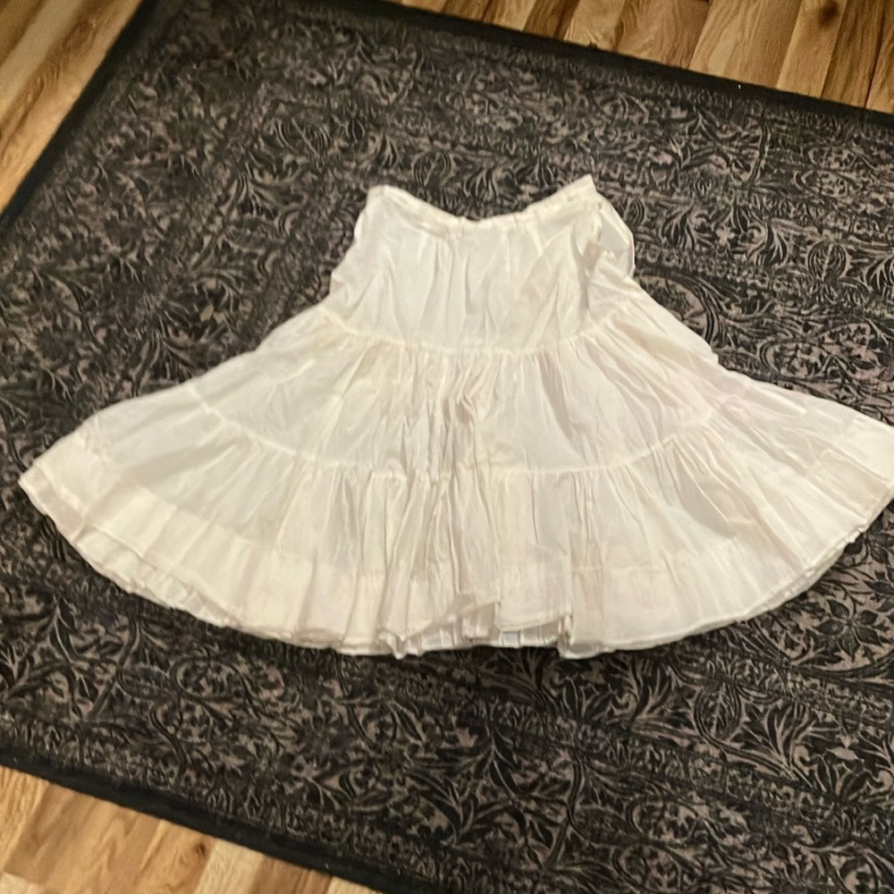 Vintage White Petticoat with Serious Flare